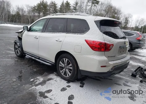 2018 Nissan Pathfinder Sv из США, поврежденный, VIN 5N1DR2MM9JC621359